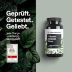 180 Tabletten Vitamin B12 Tabletten 500 µg hochdosiert vegan natural elements