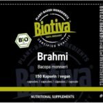 150 Kapseln Brahmi Kapseln Bio 500 mg Bacopa Monnieri vegan Biotiva
