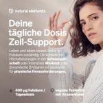 400 Tabletten Folsäure Tabletten 400 mcg vegan hochdosiert natural elements
