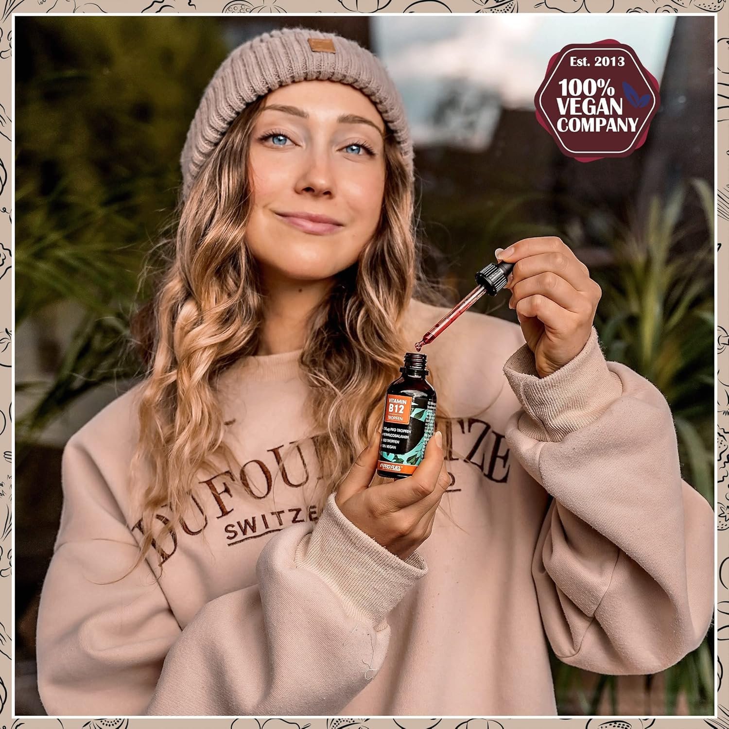 917Hz2W2Q9L._AC_SL1500_ 1800 Tropfen Vitamin B12 Tropfen 500 µg bioaktiv vegan ProFuel