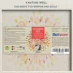 365 Tabletten Vitamin B12 Tabletten 500 µg hochdosiert vegan NatureWell