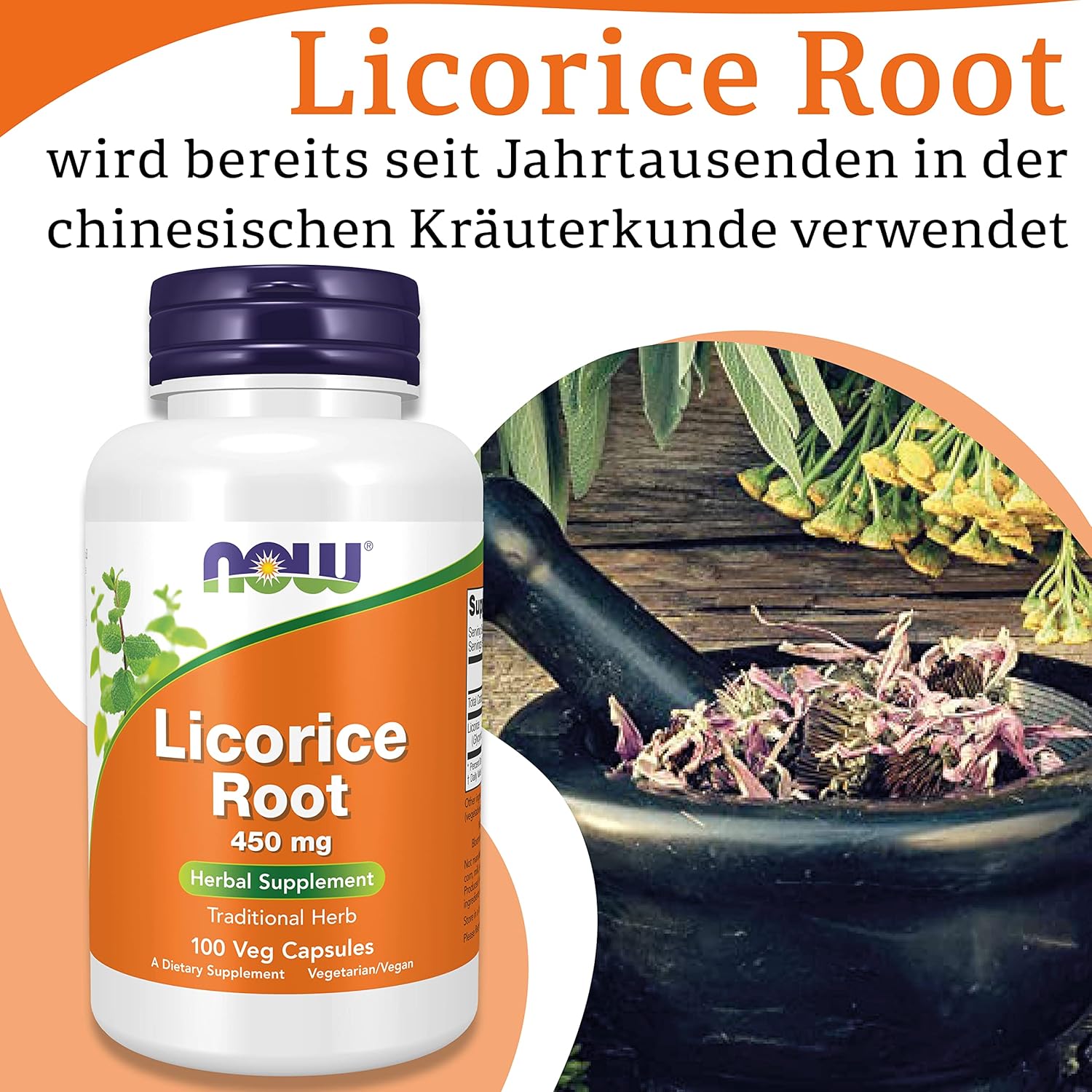 91Xtmrw6uOL._AC_SL1500_ 100 süßholz kapseln – 450 mg – Vegan, gluten- und sojafrei – Laborgeprüft