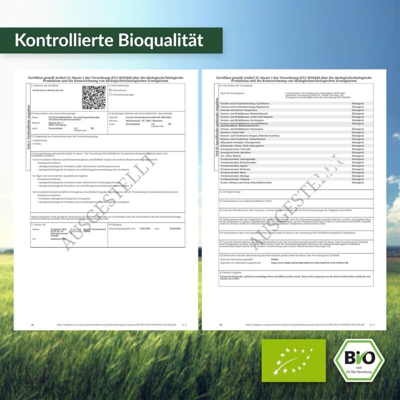 240 ceylon zimt kapseln – Bio, hochdosiert, vegan – 4 Monate Vorrat - Flügelschwinger