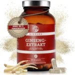 180 ginseng kapseln hochdosiert im apothekerglas