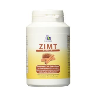 120 zimt kapseln mit 500 mg Zimt und Vitamin C & E von Avitale