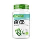 365 bio kelp tabletten – 200µg Jod aus Bio-Braunalgen – Vegan & Hochdosiert