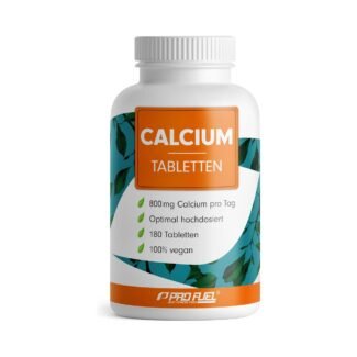180 calcium tabletten 800 mg – Hochdosiert & Vegan – Laborgeprüft – ProFuel
