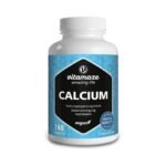180 calcium tabletten hochdosiert vegan – 800 mg Kalzium-Carbonat – Made in Germany