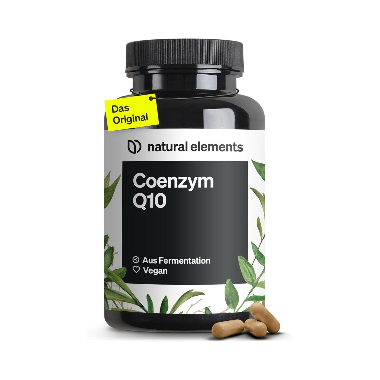 Coenzym Q10 – 200mg pro Kapsel 120 coenzym q10 200mg kapseln – Hochdosiert – Vegan & Laborgeprüft