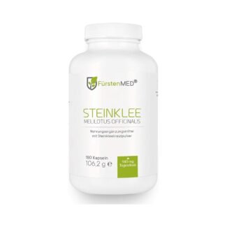 180 steinklee kapseln vegan – 940 mg pro Tagesdosis – Laborgeprüft – FürstenMED®