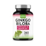 365 ginkgo biloba tabletten – 6000 mg pro Tablette – Mit B-Vitamin Komplex – Laborgeprüft
