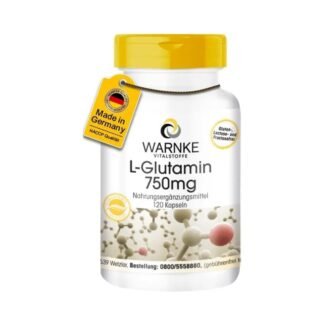 120 l-glutamin kapseln – 3000 mg L-Glutamin pro Tagesdosis – Vegan & Hochdosiert