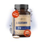 210 l glutamin kapseln – 750 mg reines L-Glutamin pro Kapsel – Vegan & Ohne Zusatzstoffe