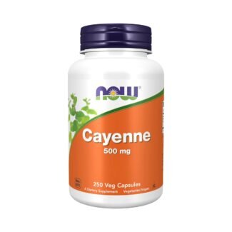 250 cayenne 500mg kapseln – Vegan, Laborgeprüft, Glutenfrei – Now Foods