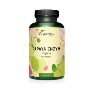 120 papaya enzym kapseln – 2100 mg Papain – Vegan & hochdosiert