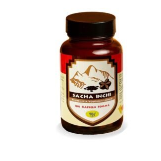 sacha inchi kapseln 180 stück 500mg omega 3-6-9 vegan maca-fit