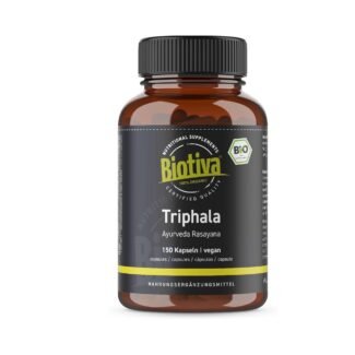triphala kapseln bio hochdosiert 150 stück vegan made in germany