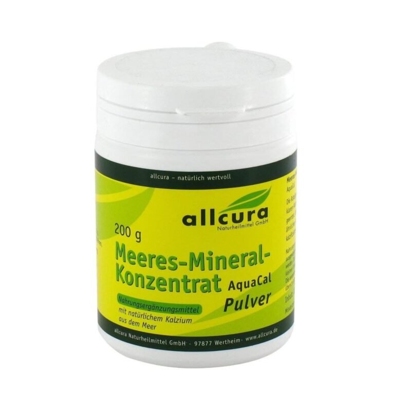meeresalgen pulver 200g konzentrat vegan ohne zusätze allcura