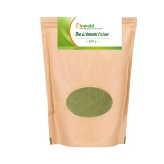 grünkohl pulver bio 500g vegan naturrein vorratspack piowald