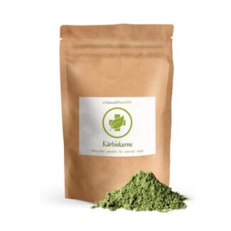 kuerbiskernpulver 300g bio gemahlen vegan eiweissreich