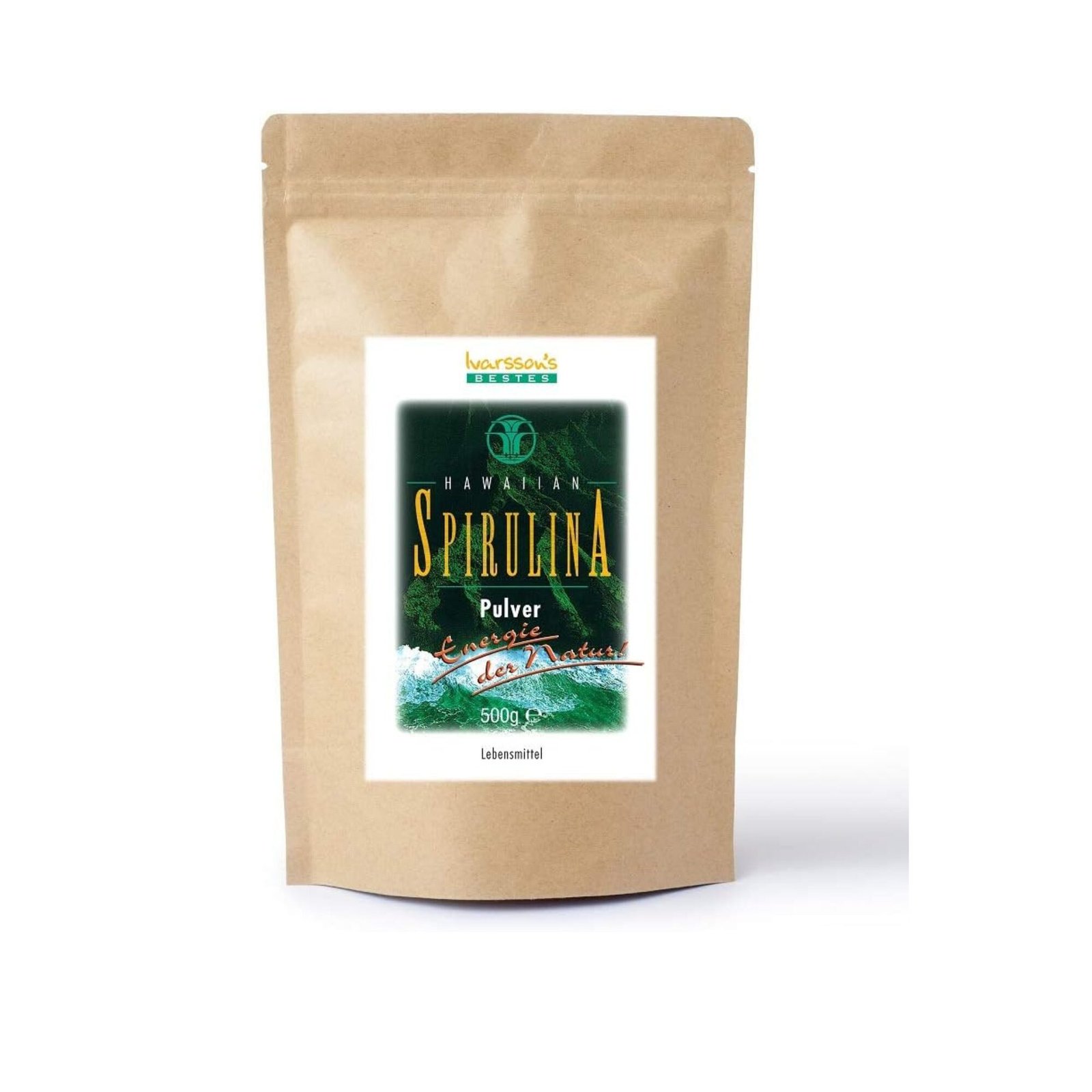 Untitled design (21) spirulina pulver 500g hawaiian original vegan algenpulver