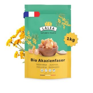 akazienfaser pulver bio 1kg ballaststoffe vegan glutenfrei LALEA