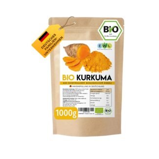 kurkuma pulver bio 1kg vegan ohne zusatzstoffe aus deutschland