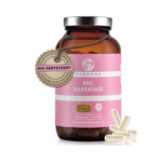 shatavari kapseln bio 180 stück hochdosiert vegan qidosha