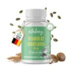 200 Tabletten Vitamin B2 Tabletten 100 mg hochdosiert vegan Vitabay