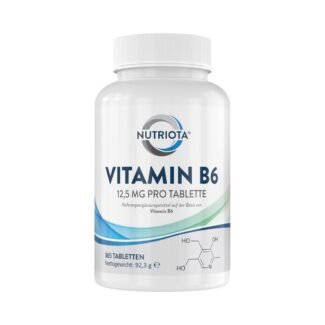 365 Tabletten Vitamin B6 Tabletten 12,5 mg vegan Nutriota