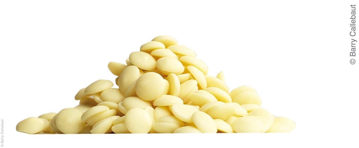 1kg Kuvertüre Weiß | 28% Kakao für Glasuren & Pralinen | CALLEBAUT