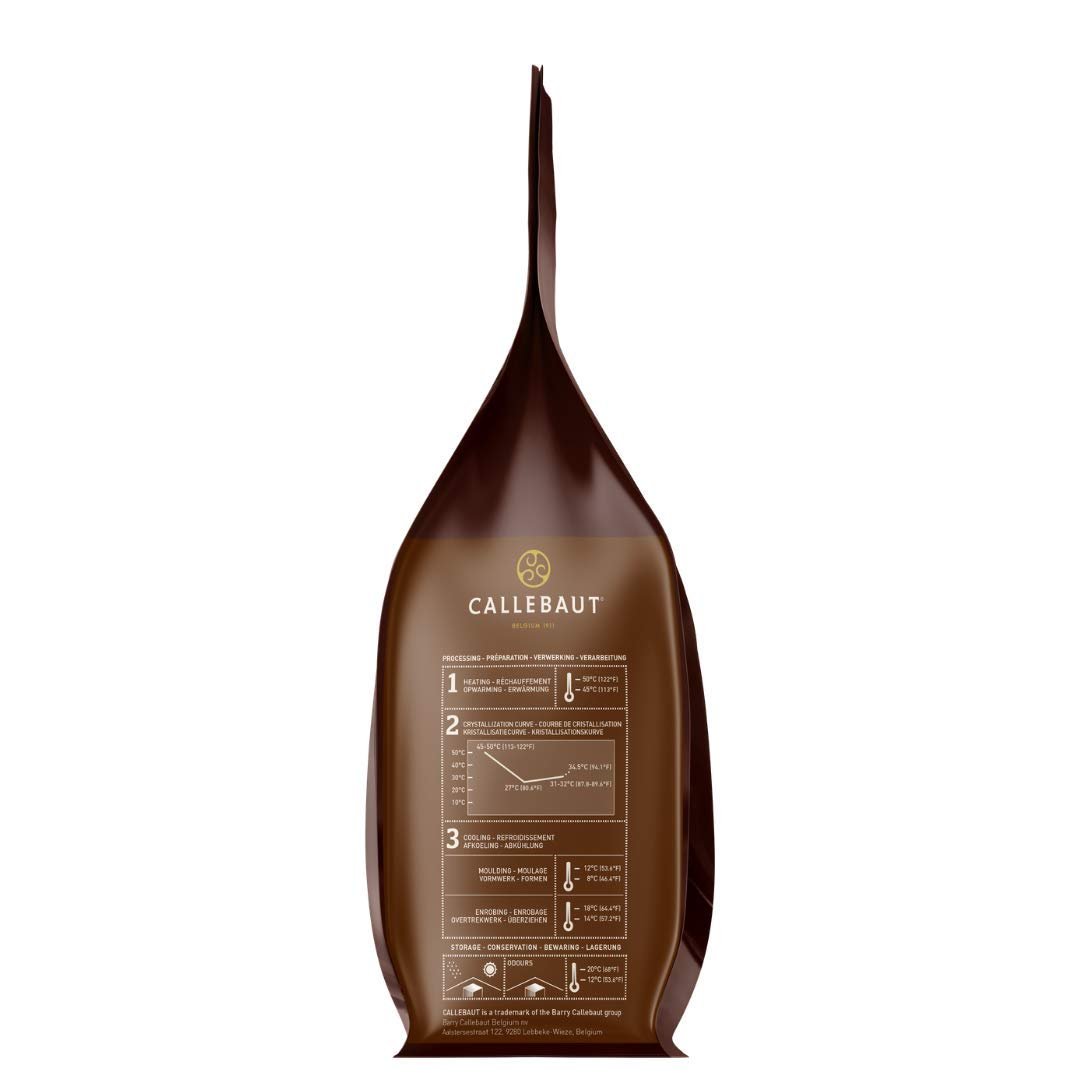 1kg Kuvertüre Zartbitter | 54,5% Kakao für feine Schokoladenkreationen | CALLEBAUT