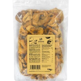 Getrocknete Apfelringe 1kg ungezuckert naturbelassen Snack