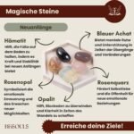 12-teiliges Set Räucherset Neue Anfänge – Weißer Salbei, Palo Santo & Heilsteine | BESOULS