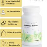 120 Kapseln Artemisia Beifuß Extrakt Kapseln hochdosiert vegan | ANNUMISIA