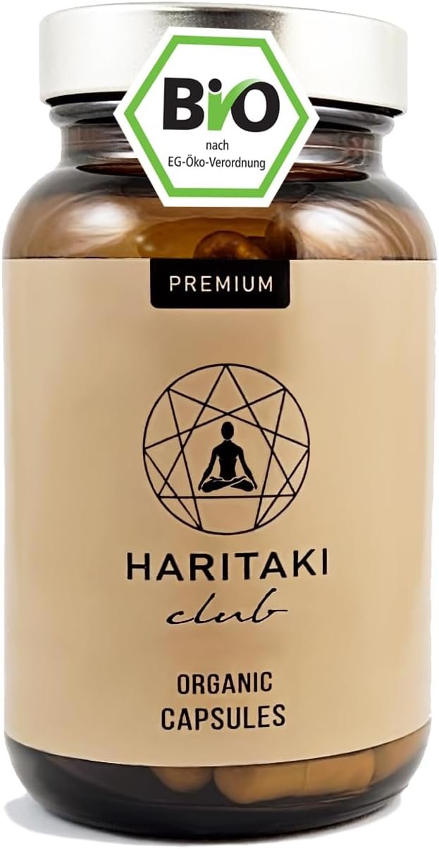 500mg Haritaki Kapseln Bio – ayurvedisch & naturrein | Haritaki Club