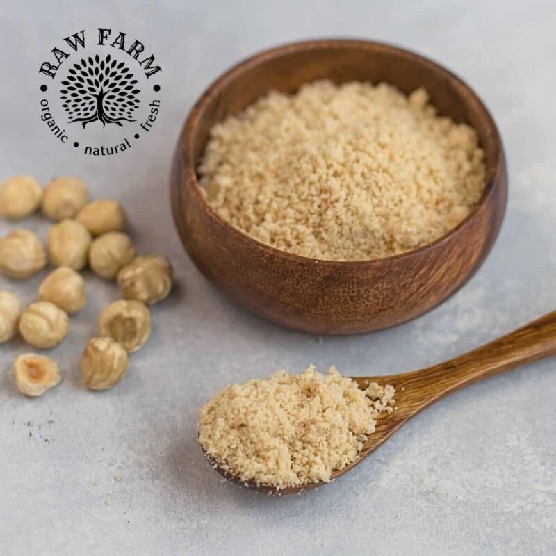 1kg Haselnussmehl – Fein gemahlen & glutenfrei – Für Keto & Backen | Raw Farm