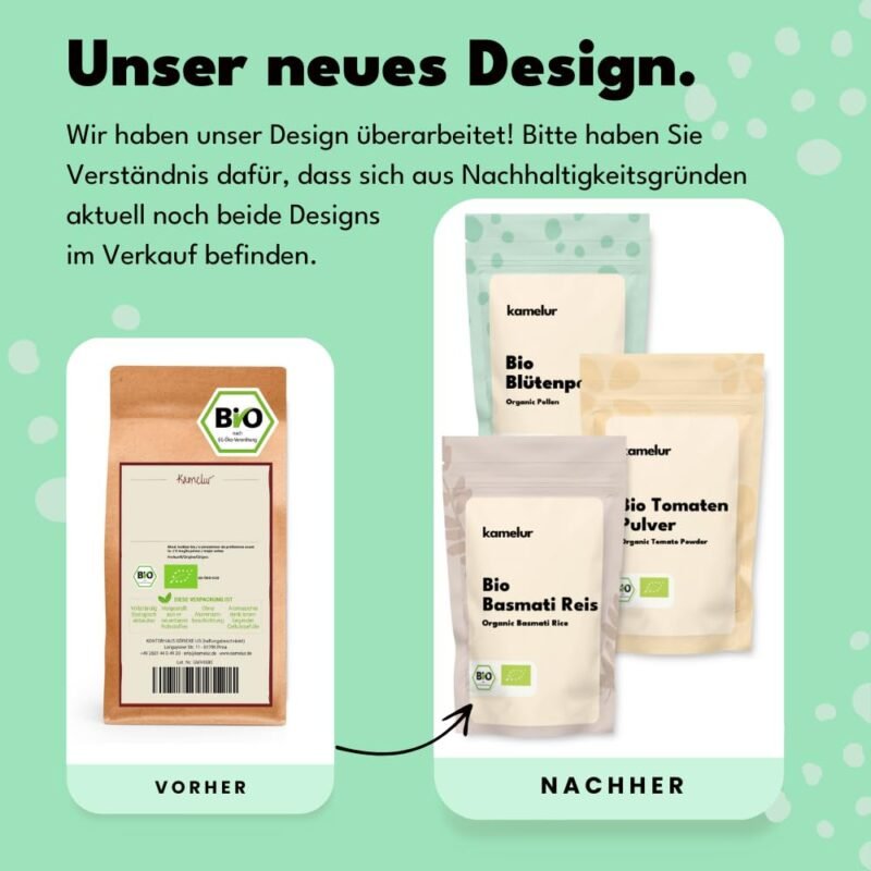 1000 g Bio Kakaonibs Criollo – Ungeröstete Rohkakaonibs, naturbelassen & ohne Zusätze | Kamelur