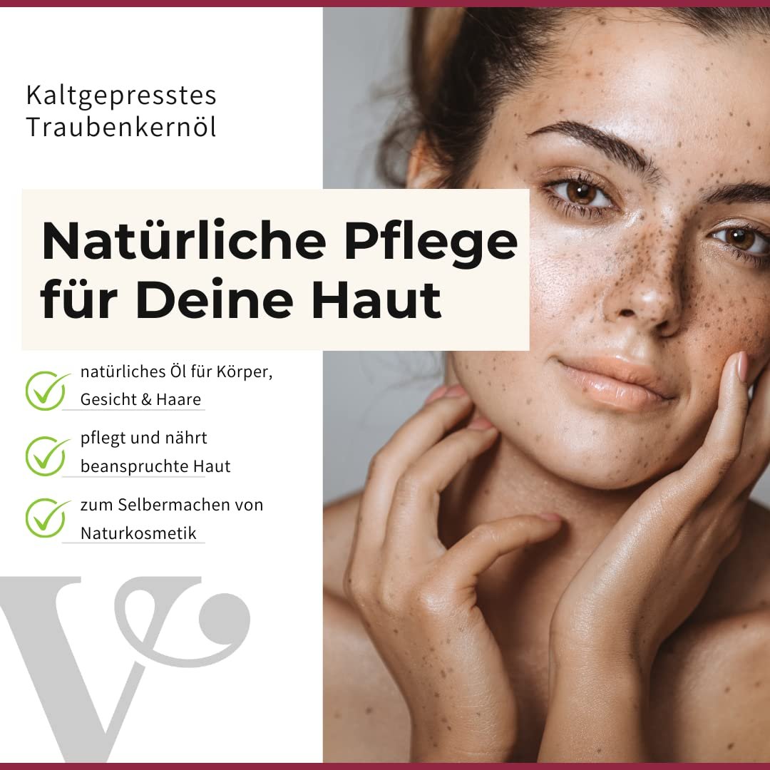 1L kaltgepresstes Traubenkernöl – Regional & vitaminreich | Vitis