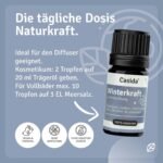 5 ml Winterkraft Duftmischung ätherische Öle | Stärkende Mischung für die kalte Jahreszeit | Casida