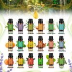 Ätherische Öle Set 18 x 10 ml | Duftöl-Mischung für Diffuser & Aromatherapie | HappyGoo