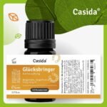 5 ml Glücksbringer Duftmischung | Ätherische Öle für Energie & Frische | Casida