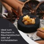 150g Weihrauch Myrrhe Set mit Räucherkohle – Granulat aus Harz für Rituale & Meditation | Incensera