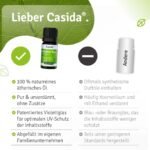 5 ml Casida Befreiter Kopf Duftmischung | Ätherisches Öl mit Pfefferminz & Eukalyptus