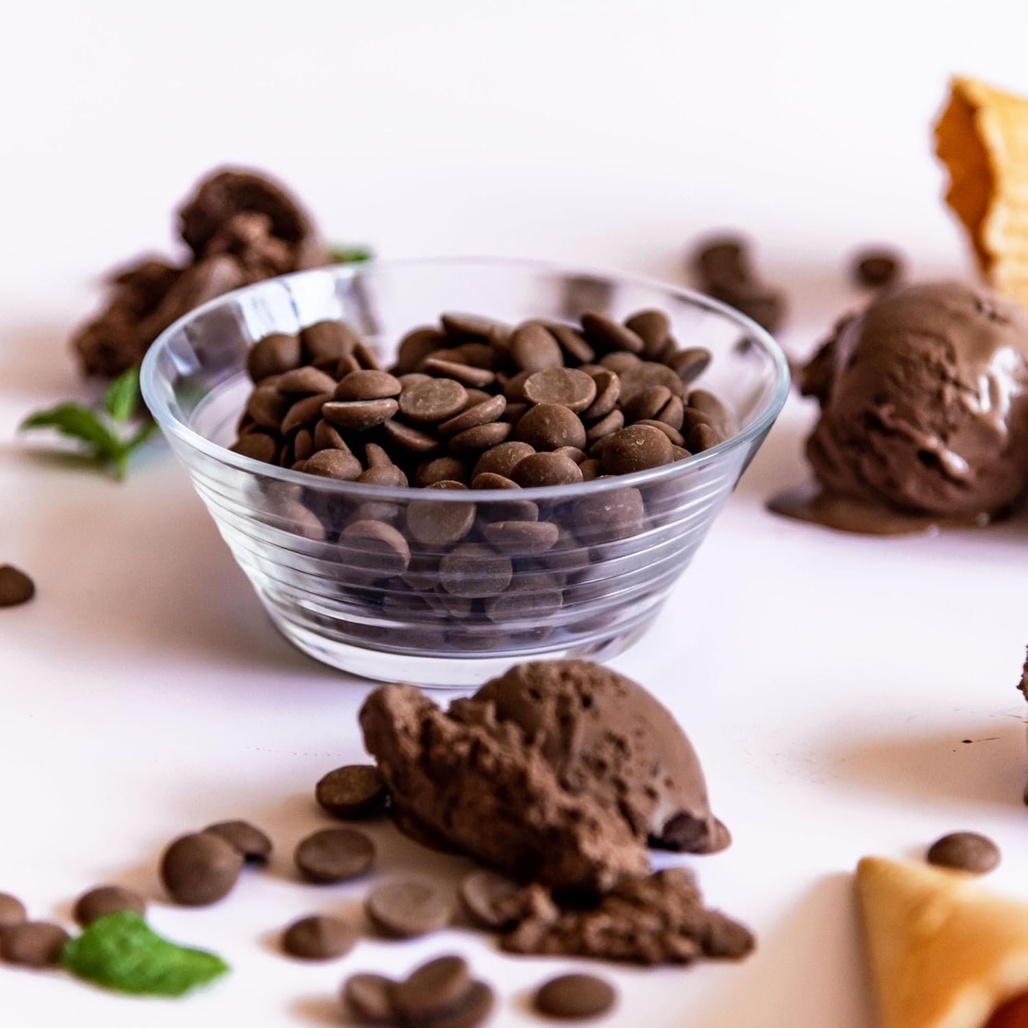 500g Milchschokolade Drops zum Backen & Schmelzen | BAM