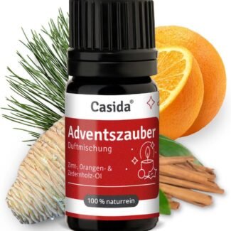 Casida Adventszauber Duftmischung 5ml Weihnachtsduft mit ätherischen Ölen