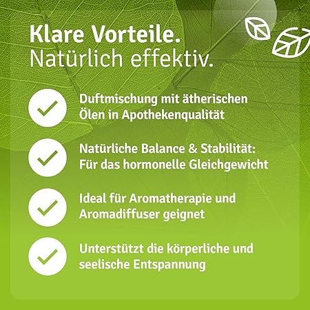 5 ml Frauen Balance Duftmischung | Ätherische Öle für innere Harmonie | Casida