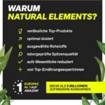 360 BCAA Kapseln 2:1:1 hochdosiert – Essenzielle Aminosäuren für Muskeln | Natural Elements