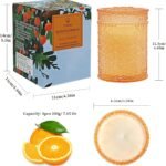 200g Duftkerze Orange – Natürliches Sojawachs mit 50h Brenndauer | TTRWIN