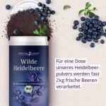 200g Wilde Heidelbeeren Bio Pulver – roh & antioxidativ | Effective Nature